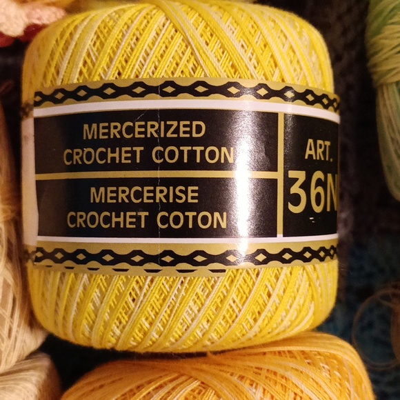 Yarn MICRO crochet Knit lace doilies Lot 15 embroidery cross stitch proj… - Picture 8 of 11